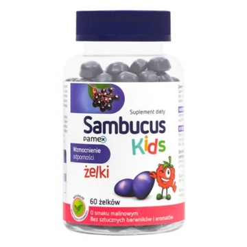 Sambucus Kids żelki - 60 szt.