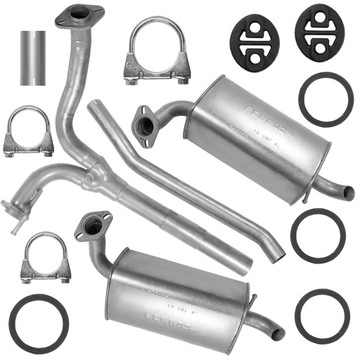 Zestaw Tłumik Mazda 6 1 I GG GY 2.0 2.3 OBEJMY