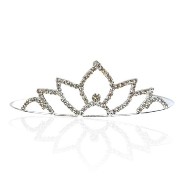 KORONA DIADEM OPASKA DIAMENCIKI KSIĘŻNICZKA