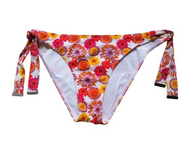 Kolorowy strój kostium kąpielowy Calvin Klein 42,XL majtki bikini CK