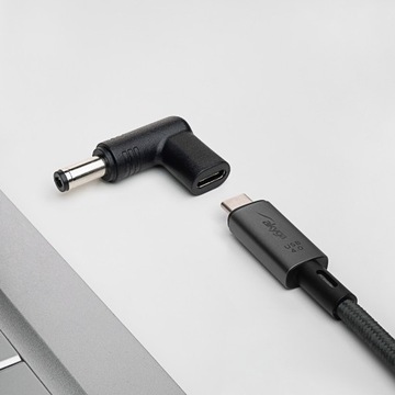 Przejściówka do laptopa USB-C do 5.5 x 2.1 mm