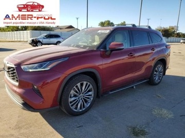 Toyota Highlander III 2020 Toyota Highlander 2020r., Platinum, od ubezpieczalni 3.5 Benzyna 295KM
