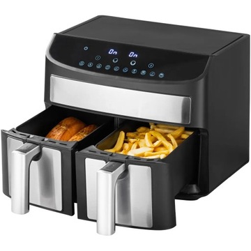 FRYTKOWNICA BEZTŁUSZCZOWA DWUKOMOROWA 2X3,5L 2400W