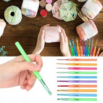 Наборы игл для пластикового крючка из 10 шт.