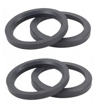 4x PIERŚCIENIE CENTRUJĄCE DO FELG 72 na 56,1mm