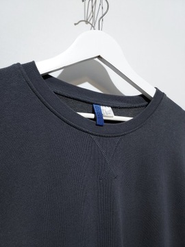 H&M grafitowa bluza dresowa XL