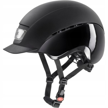 Kask jeździecki Uvex Elexxion Pro r. M/L 57-59 cm Czarny _OPIS