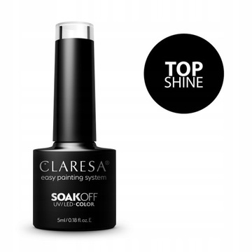Гибридный блеск для ногтей Top Claresa 5г
