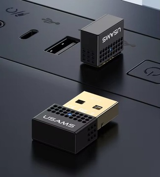 Szybki Adapter USB Bluetooth USAMS US-ZB285 BT 5.3 na USB ZASIĘG DO 20M