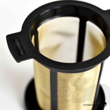 ZAPARZACZ SITKO SITO gęste wkład do kubka stal L