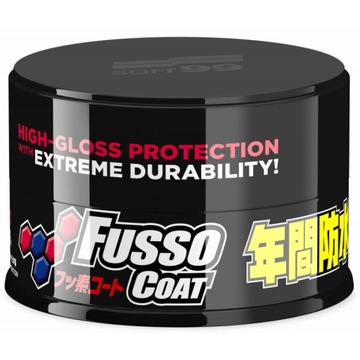 Soft99 New Fusso Coat 12 Months Wax Dark wosk do ciemnych lakierów