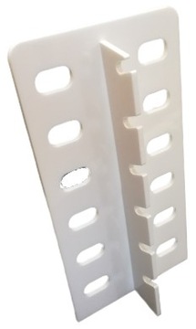 STOJAK NA OKULARY BIAŁY EKSPOZYTOR PLEXI