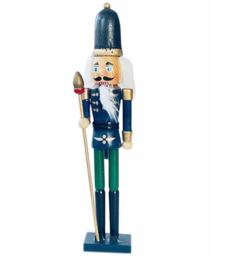 FIGURKA ŚWIĄTECZNA DZIADEK DO ORZECHÓW 23 cm straż