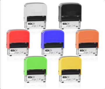 Штамп COLOP COMPACT PRO20 RED С КРЫШКОЙ