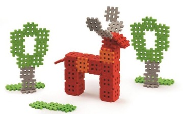 Мини-вафельные блоки Marioinex 500, образование