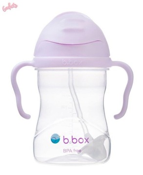 B.Box, bidon ze słomką, gelato boysenberry, 240 ml