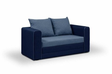 Sofa kanapa rozkładana 2 os BETA niebieska