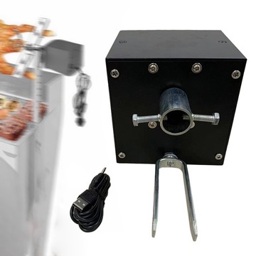 12V 8W мотор-гриль черный мотор для гриля для использования на открытом воздухе в кемпинге