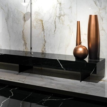 PŁYTKI PODŁOGOWE 60X120 KAMIENNE GOLD POŁYSK GRES