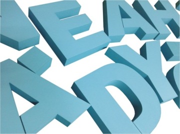 надписи, буквы, объемные цифры, высота 15см.