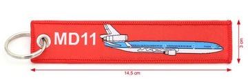 Брелок Douglas MD-11 из тканого авиационного RBF