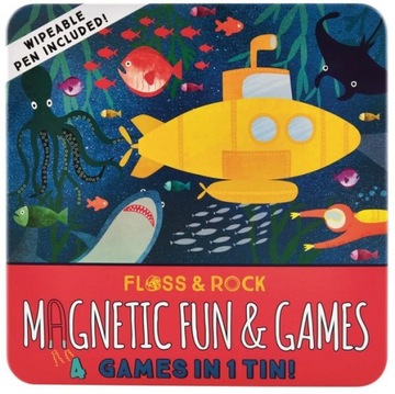 Магнитные игры и занятия «Подводный мир», набор 4