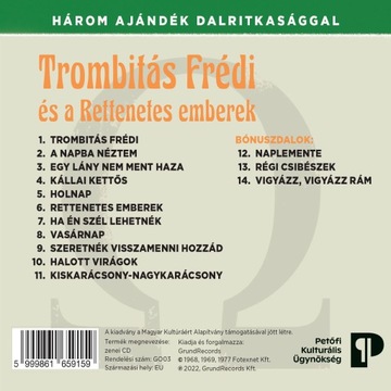 OMEGA Trombitas Fredi Es A Rettenetes Emberek (переиздание 2022 г.), компакт-диск