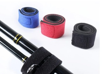 Лента-липучка для привязывания удочек, набор из 2 шт., 24см х 3см.