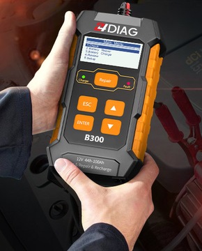 PROSTOWNIK TESTER DO AKUMULATORÓW B300 3w1 12V 5A