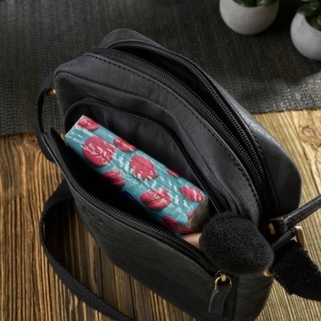 ВИНТАЖНАЯ ЖЕНСКАЯ СУМКА, ЧЕРНАЯ, СТАРАЯ