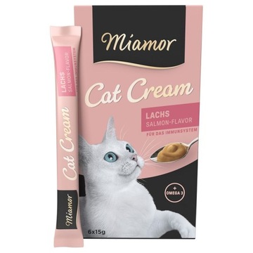 Miamor Cat Przysmak Kota pasta z ŁOSOSIEM 6x15g