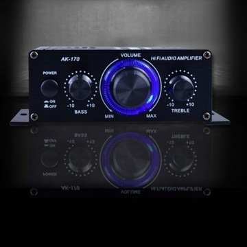 AK-170 BLUETOOTH 5.1 СТЕРЕО АУДИОУСИЛИТЕЛЬ, 12 В