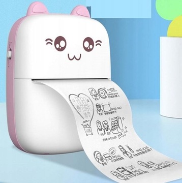 ТЕРМОПРИНТЕР DRUKUŚ MINI CAT + РОЛИКИ 15 ШТ.