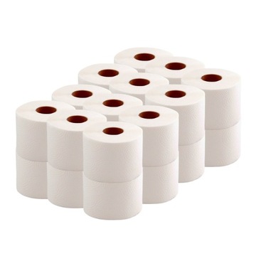 Papier toaletowy 2W 100% Celuloza 40m/24szt gofrowany EKONOMICZNA ROLKA