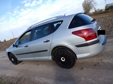 Peugeot 407 SW 1.6 HDi FAP 109KM 2005 Peugeot 407 SW Auto z Niemiec możliwa zamiana Zarejestrowany, zdjęcie 3