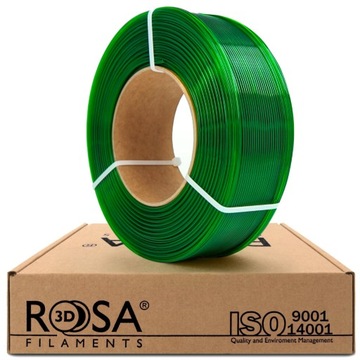 Filament Rosa3D ReFill PET-G Standard Light Green Transparent 1kg 1,75mm