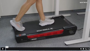 Электрическая беговая дорожка TREXO Walking Pad W200 105x55x18 Диапазон скоростей