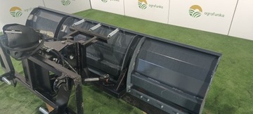 PŁUG DO ŚNIEGU LEMIESZ GUMOWY HYDRAULICZNY 2,5m