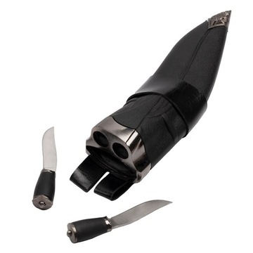 НАБОР ОХОТНИЧЬИХ НОЖЕЙ КУКР МАЧАТЭ ИЗ 2 НОЖЕЙ В ЧЕХОЛЕ