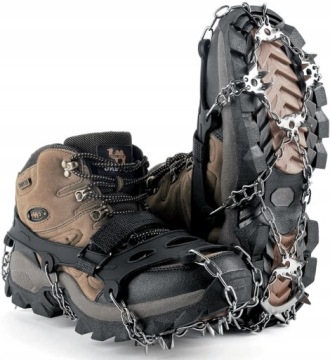 КОШКИ ДЛЯ ОБУВИ, ЦЕПИ, ПРОТИВОСКОЛЬЗЯЩИЕ ШПИЛЬКИ, размер М