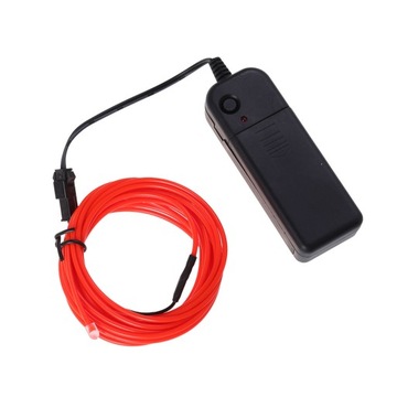 ŚWIECĄCY KABEL EL STALOWY DO SAMOCHODU