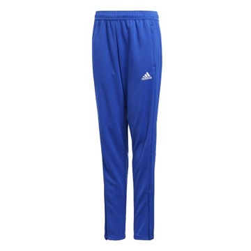 Spodnie ADIDAS Condivo 18 niebieskie 164 cm Junior