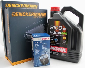 FILTRY+OLEJ MOTUL 5W30 AUDI A4 B7 2.0TDI 16V140KM