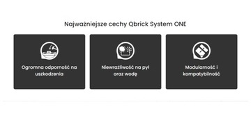 QBRICK SYSTEM ONE 350 2.0 PROFI ТРАНСМИССИЯ