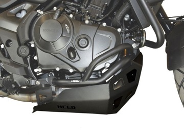 Верхние и нижние дуги безопасности HEED HONDA XL 750 TRANSALP черный + алюминиевый чехол + сумки