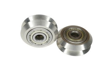 ROLKA ŁOŻYSKOWANA V-TYPE 24MM OŚ 5MM 625ZZ STALOWA