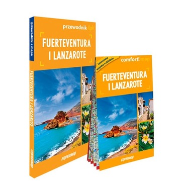 FUERTEVENTURA I LANZAROTE explore! guide przewodnik z mapą EXPRESSMAP 2022