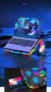 ПОДСТАВКА-ОХЛАЖДАЮЩАЯ ПОДСТАВКА ДЛЯ НОУТБУКА 12–17 ФУТОВ