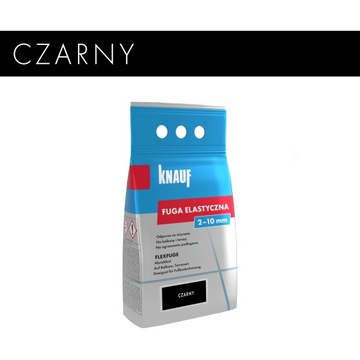 Fuga elastyczna KNAUF czarny 1,5 kg balkon taras ogrzewanie podłogowe