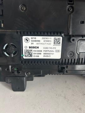 BMW 3 G20/21 G30/31 X5 G05 PŘÍSTROJOVÁ DESKA VIRTUÁLNÍ BUDÍK LED 6WB 8709815